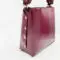 avrego shoulder leather bag in bordeaux