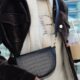 AVREGO crossbody leather bag Tokyo in black